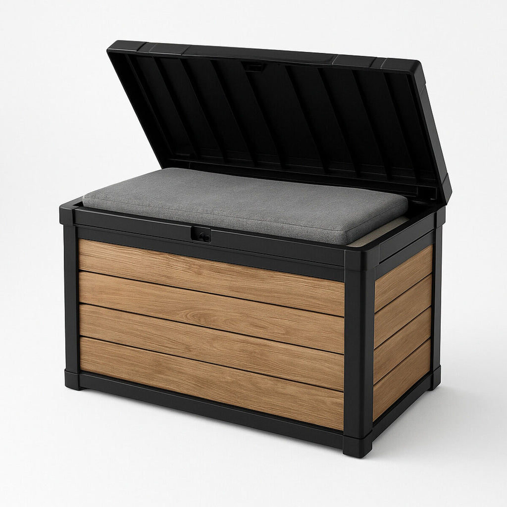 Opbergbox in de tuin