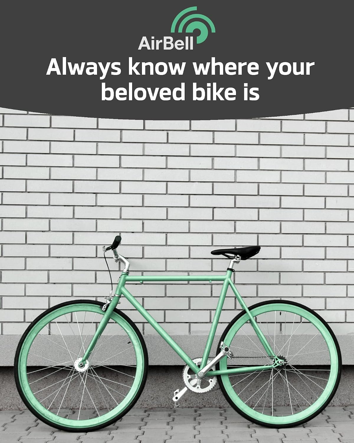 Bell-Trace™ Fietsbel met Verborgen Trackerhouder – Anti-Diefstal