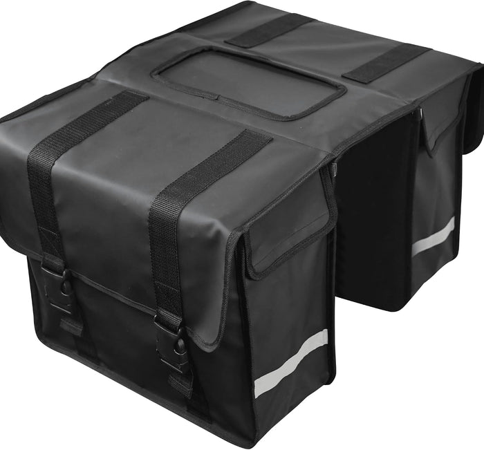 Twin-Load™ Dubbele Fietstas 40L – 100% Waterdicht met Reflectie