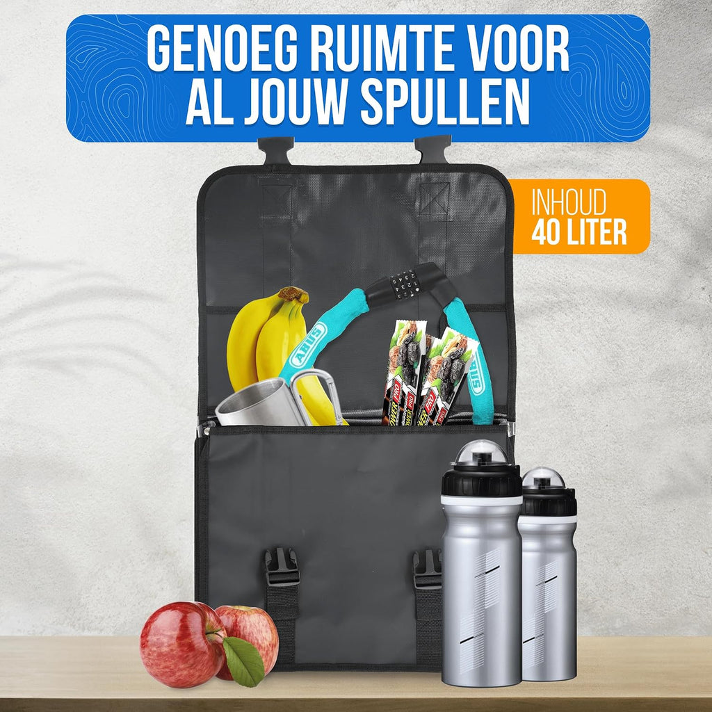 Twin-Load™ Dubbele Fietstas 40L – 100% Waterdicht met Reflectie