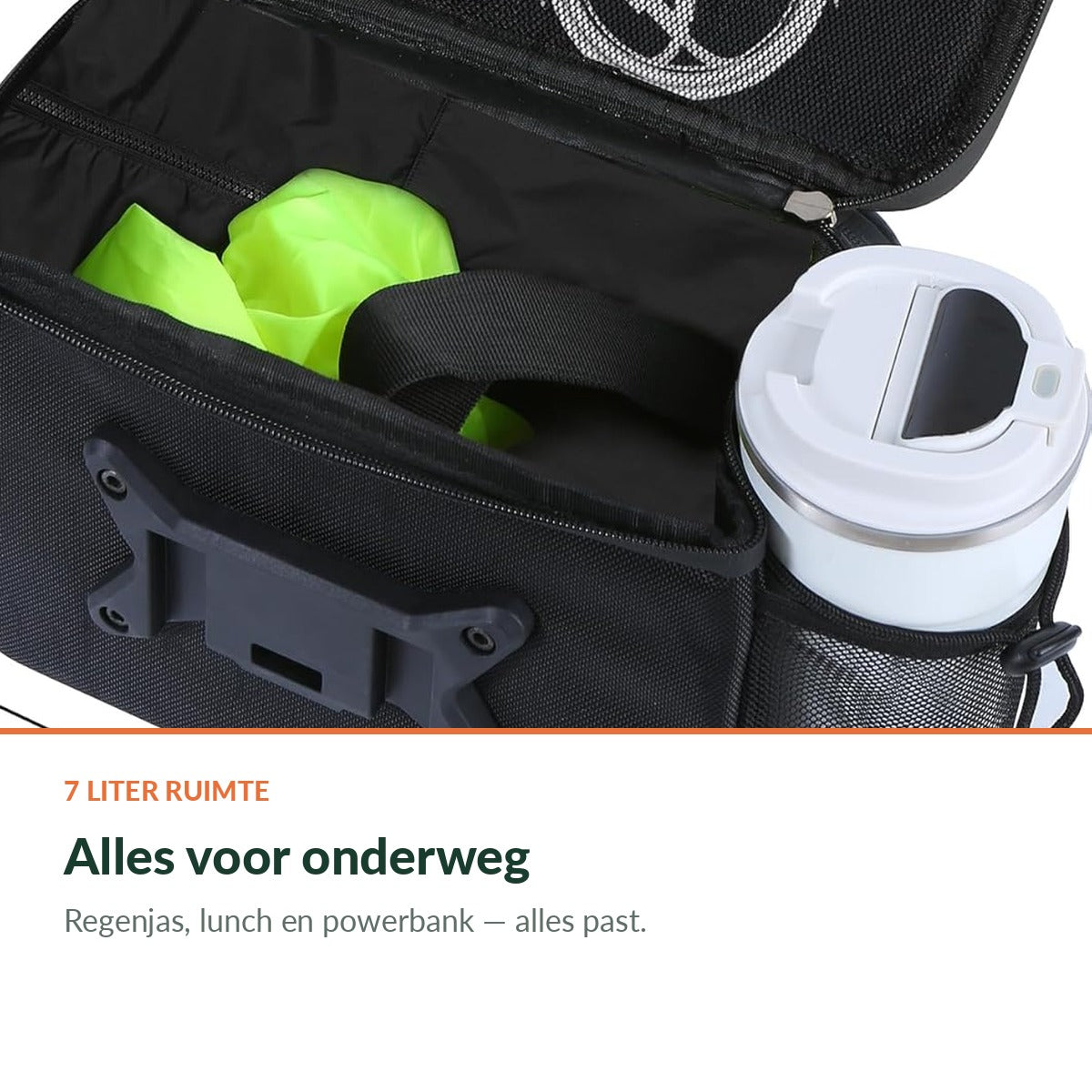 Front-Pack stuurtas 7 liter ruimte
