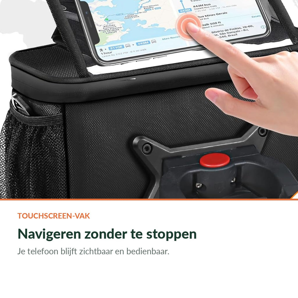 Front-Pack touchscreen vak