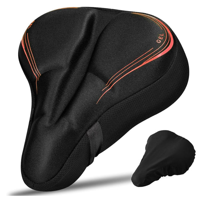 Seat-Soft gel zadelhoes met meegeleverde regenhoes